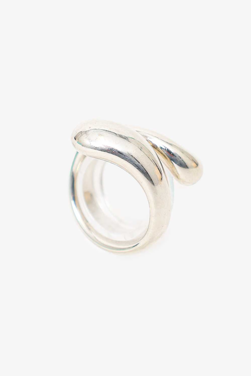 Tiffany & Co. Sterling Silver Elsa Peretti® Teardrop Ring