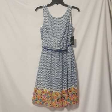 𝅺Ronni Nicole Chiffon A line Dress NWT