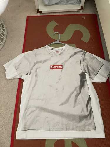 Supreme x MM6 Maison Margiela Box Logo T-shirt | White