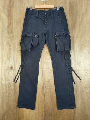 パンツ archive NICOLE bondage flare cargo pants file.jpg