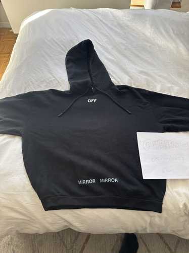 OFF-WHITE ミラー・ミラーTシャツ ブラック OFF-WHITE オフホワイト MIRROR MEN T-SHIRT ミラーミラー