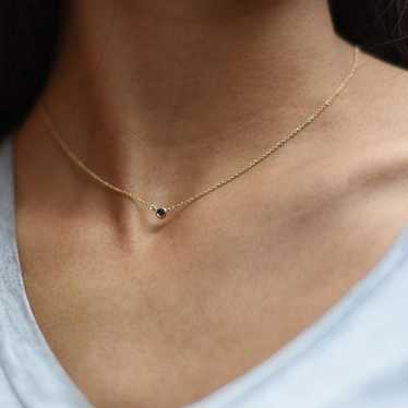 【MEJURI】ダイヤモンドネックレス【14k Gold】 MEJURI☆14k ゴールド☆ダイヤモンドネックレス