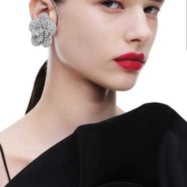 アクセサリーその他 MAGDA BUTRYM Woman Jewel Silver 733425 SILVER Floral-appliqué embellished necklace in silver - Magda