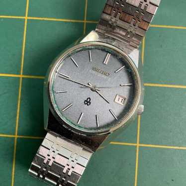 11618 SEIKO キングクォーツ 4822-8010G 文字盤グリーン稼働 11618 SEIKO キングクォーツ 4822-8010G 文字盤グリーン稼働