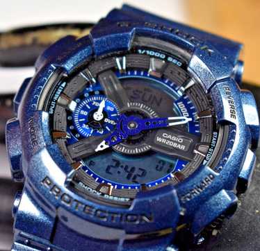 G-SHOCK Module No.5146 ブルー Casio G-SHOCK GA-110HC-1A 5146 Blue Purple Men's Watch