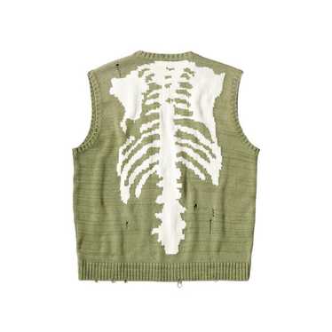 KAPITAL bone ニットベスト　ブラウン　size5 Kapital 5g bone vest - Gem