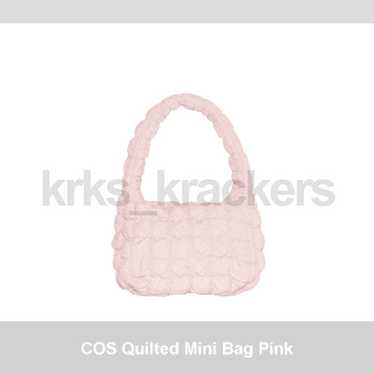 COS Quilted Mini Bag Purple - Gem