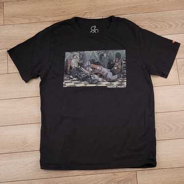 【 PROJECT】24SS★ Akira Bear T-shirt Complete Works Of Otomo Katsuhiro Akira Cel Art Exhibition