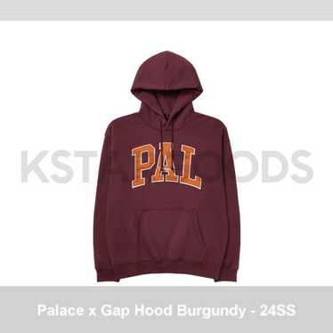 パーカー・フーディ Palace x Gap Hood Burgundy - 24SS Palace x Gap Hood Burgundy Men's - SS24 - US