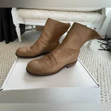 希少 新品 GUIDI 986 Linen Fabric Double Sole Guidi guidi 986 boots - Gem