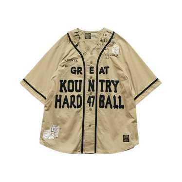 新品 size３ kapital GREAT KOUNTRY Kapital French Linen GREAT KOUNTRY Baseball Shirt | eBay