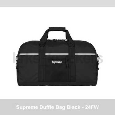 Supreme black duffle bag - Gem