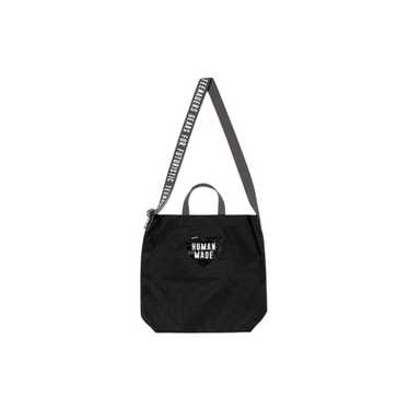 Human Made Nylon Ripstop Heart Tote Bag Black - FW22 - JP