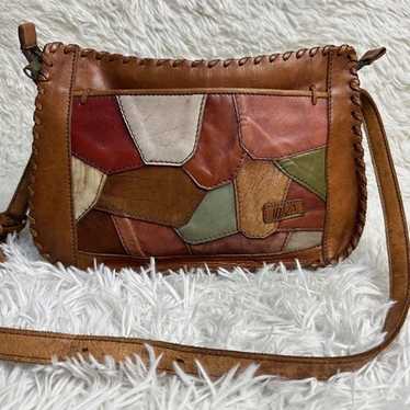 日本製 IBIZA Patchwork Leather Hand Bag Ibiza patchwork leather bag - Gem
