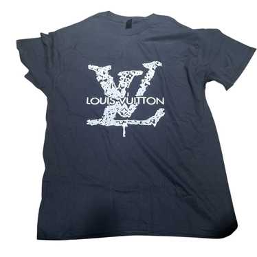 LOUIS VUITTON RM232M Y93 HPY30W ホワイト×ブルー LOUIS VUITTON RM232M Y93 HPY30W T-shirt M White X Blue