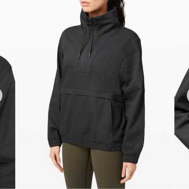 【美品】Lululemon♡ライトウェイト クロップド トラックジャケット 6 Lululemon Warp Lite Jacket - Moon Shine - lulu fanatics