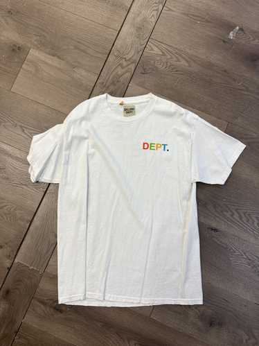 【GALLERY DEPT.】コットンジャージー ロゴ Tシャツ 関税送料込 ブラック コットンジャージー Tシャツ ロゴプリント入り