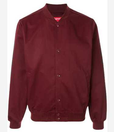 SUPREME × ANTI HERO 16SS Bomber Jacket Supreme Antihero Bomber Jacket Burgundy Men's - SS16 - US