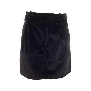 ミニスカート MARNI Women Mid Skirts GOMA0678SUTW839 00N99 BLACK ブラック タフタ製ワイドスカート、マルニシンボル入り | Marni