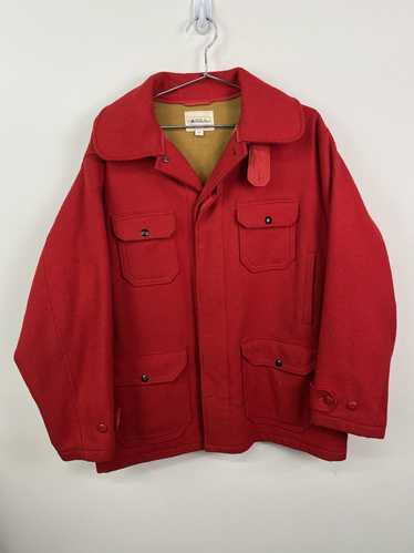 Vintage 1980s Distressed Filson Tin Cloth Cruiser Jacket