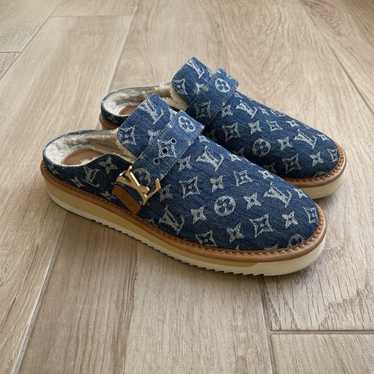 Louis Vuitton モノグラム デニムリボンミュール 22cm 楽天市場】【中古】LOUIS VUITTON （ルイヴィトン） ﾓﾉｸﾞﾗﾑﾃﾞﾆﾑ