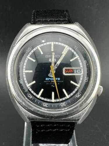 セイコー 7019-6010 5スポーツ Seiko 5 Sports 7019-6010 Diver Black Dial