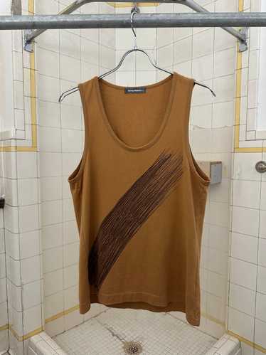 ISSEYMIYAKE プリーツTシャツ オレンジ 極希少】ISSEY MIYAKE MEN 総柄プリーツ オレンジ Tシャツ