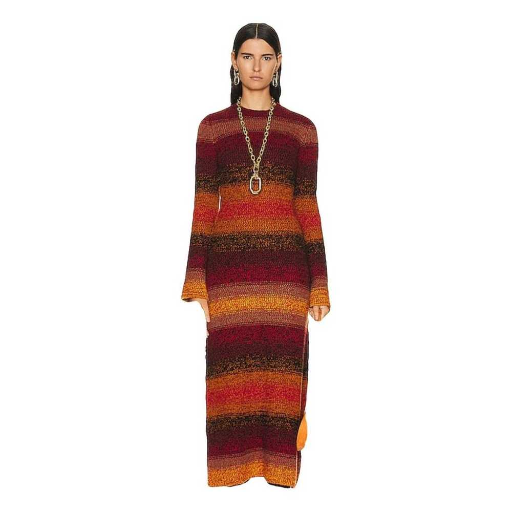 【関税＆送料込み】ChloAC Viscose Dress SEE BY CHLOÉ Wrap-effect smocked floral-print crepe maxi