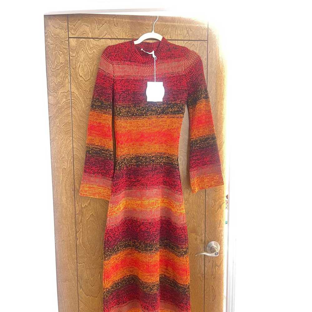 【関税＆送料込み】ChloAC Viscose Dress Women's Simply Vera Vera Wang V-Neck Tiered Maxi Dress