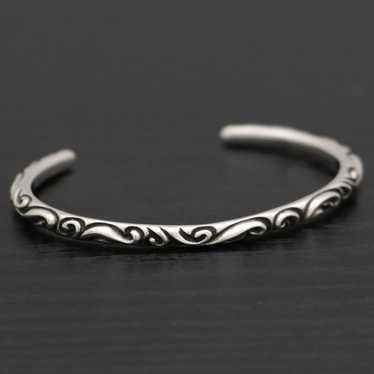 Chrome hearts bangle scroll - Gem
