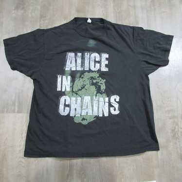 Alice In Chains - 2010 Tour - Black Shirt. M. - Gem