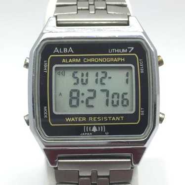 【新品】ビンテージ ALBA W309 超レア！ヴィンテージ SEIKO ALBA W309-4200 電池交換済 - メルカリ