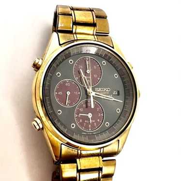 Seiko chronograph gold 7t32 - Gem