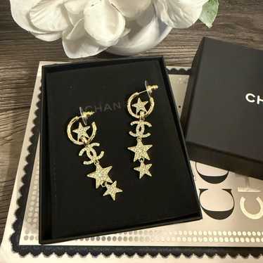 Chanel cc star earrings - Gem