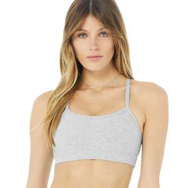 ブラジャー [Alo Yoga] Jacquard Glenplaid Gratitude Bra NWT Alo Jacquard Glenplaid Gratitude Bra