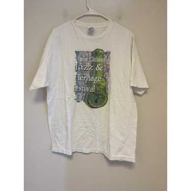 Hanes NEW ORLEANS JAZZ Tシャツ　ジャズ　　古着 古着 90s NBA UtahJazz ジャズ Tシャツ XL 古着【10off】 - 古着