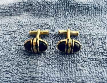 Montblanc cufflinks gold - Gem