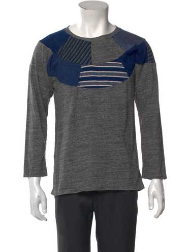 トップス KAPITAL (2) Pattern L/S T Shirt Kapital patchwork smiley long sleeve tee blue size 2 | eBay