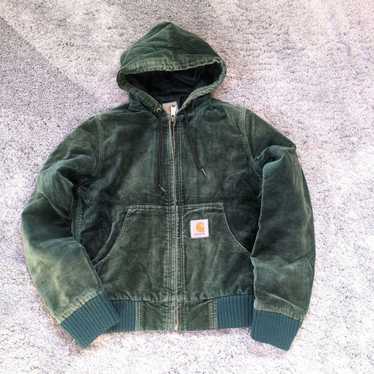 ジャケット・アウター 00s carhartt active jacket velvet green Carhartt velvet jacket - Gem