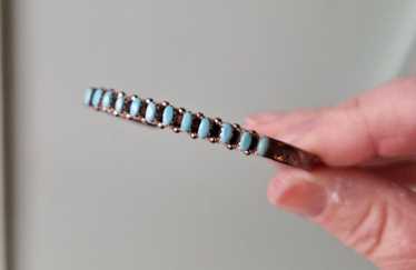 Dave Clark Vintage Native American Navajo Sterling Silver Segmented Bracelet Cuff Dave Clark Vintage Native American Navajo Sterling Silver Segmented Bracelet Cuff