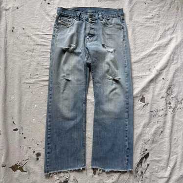 Diesel y2k ripped jeans - Gem