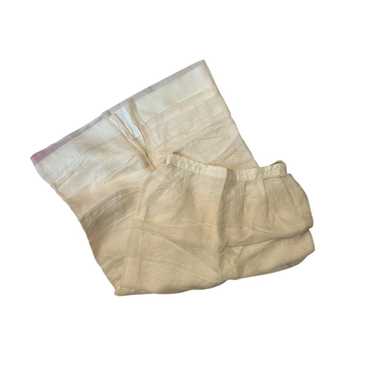 Vintage Women's Skirt - White/Cream - S – Vintage… - image 1