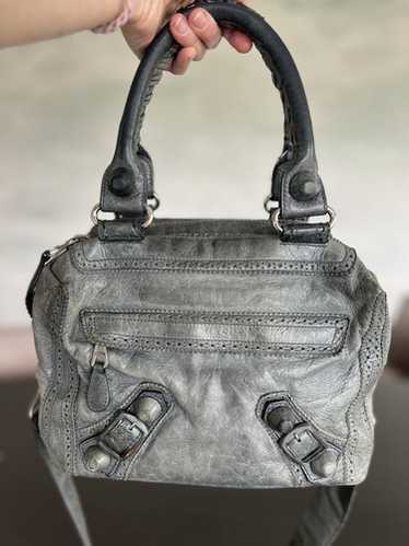 Balenciaga city bag silver - Gem