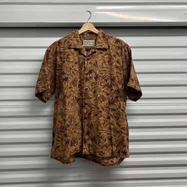 50s VINTAGE Duke of Hollywood ハワイアンシャツL Duke of hollywood vintage - Gem