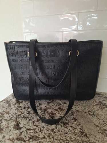 【送料&関税込】Moschino Snap-lock Tote Love moschino tote bag - Gem