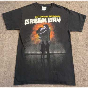 【洗濯済】GreenDay Tour 黒Tシャツ XL Green day - 21st - Gem