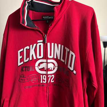 Ecko red zip up - Gem