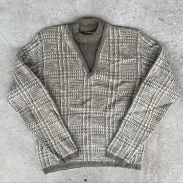 KOMUNE | Black Distressed Mohair Knit