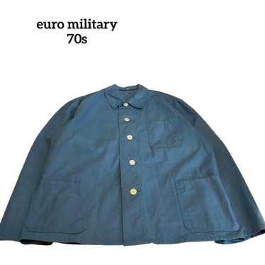 希少80's Vintage German HBT WorkJacket ペンキ Original Early 1980s German Military HBT Workwear Jacket (2)
