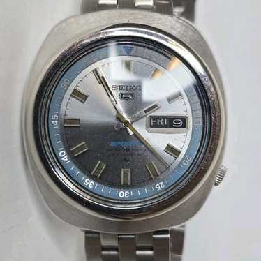 セイコー 7019-6010 5スポーツ Seiko 5 Sports 7019-6010 Diver Black Dial